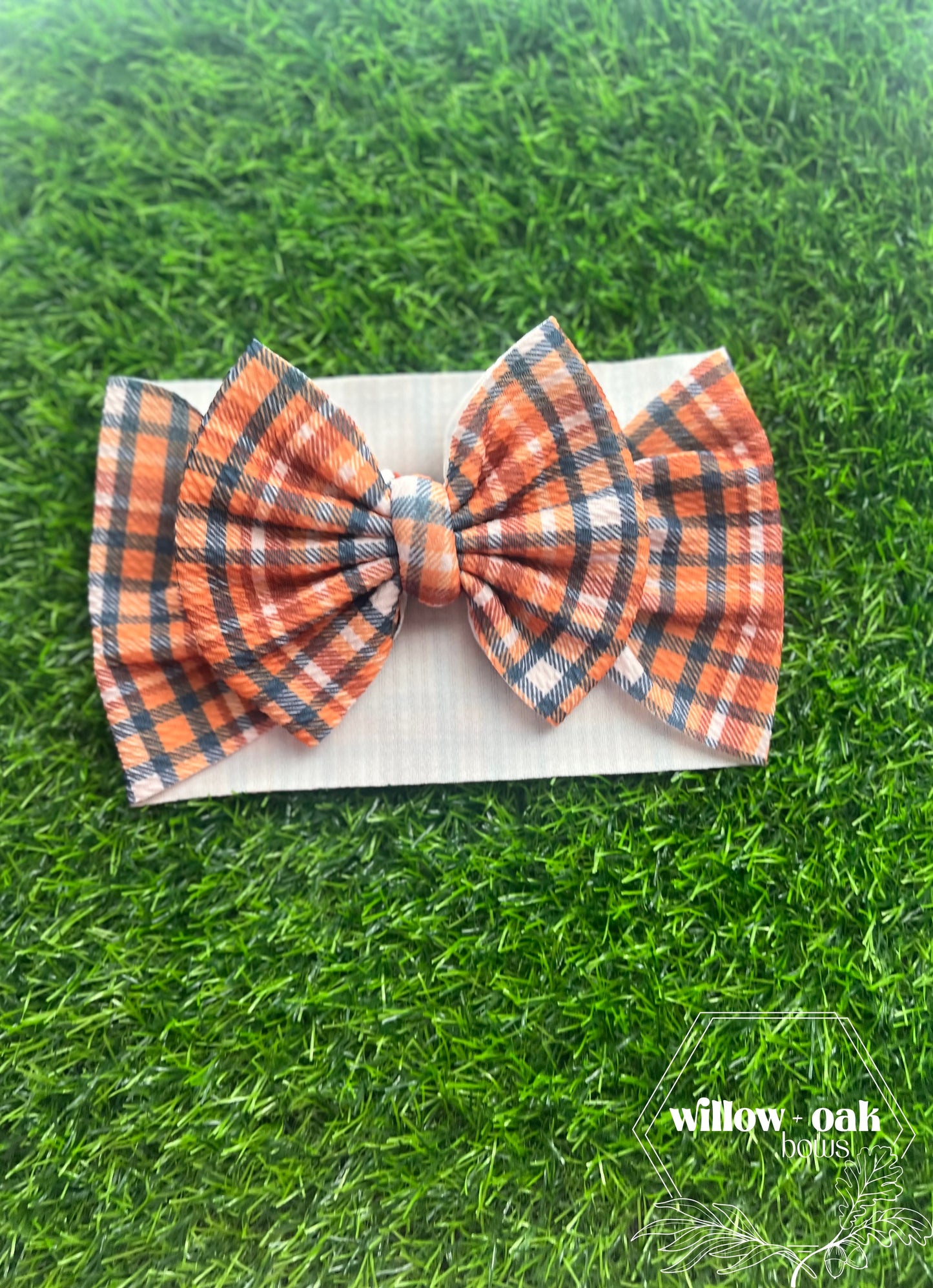 plaid headwraps