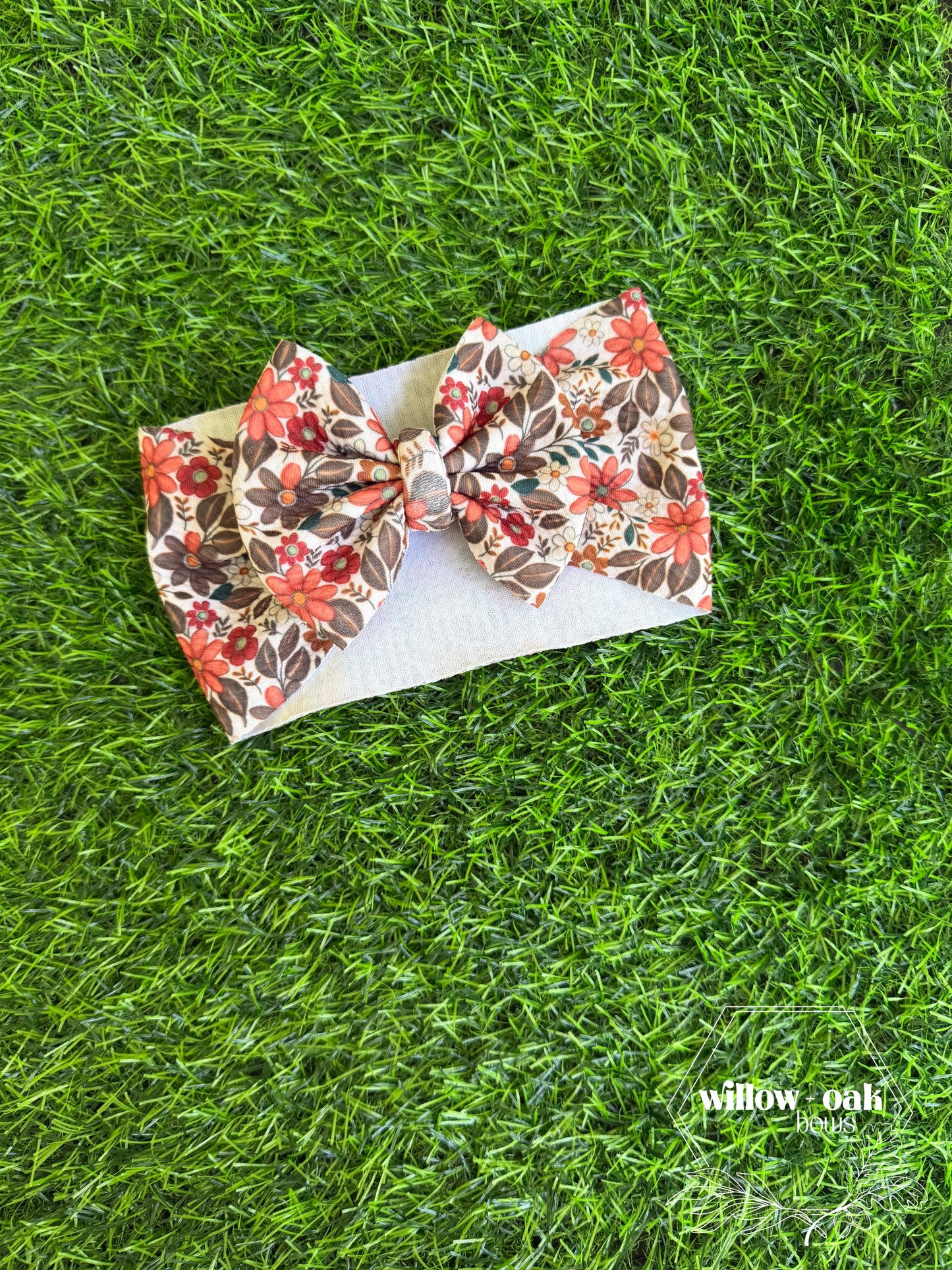 boho flower headwrap