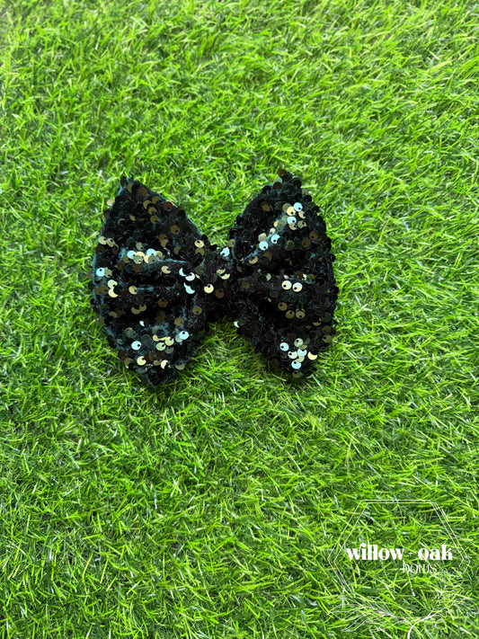 velvet sequin hunter green