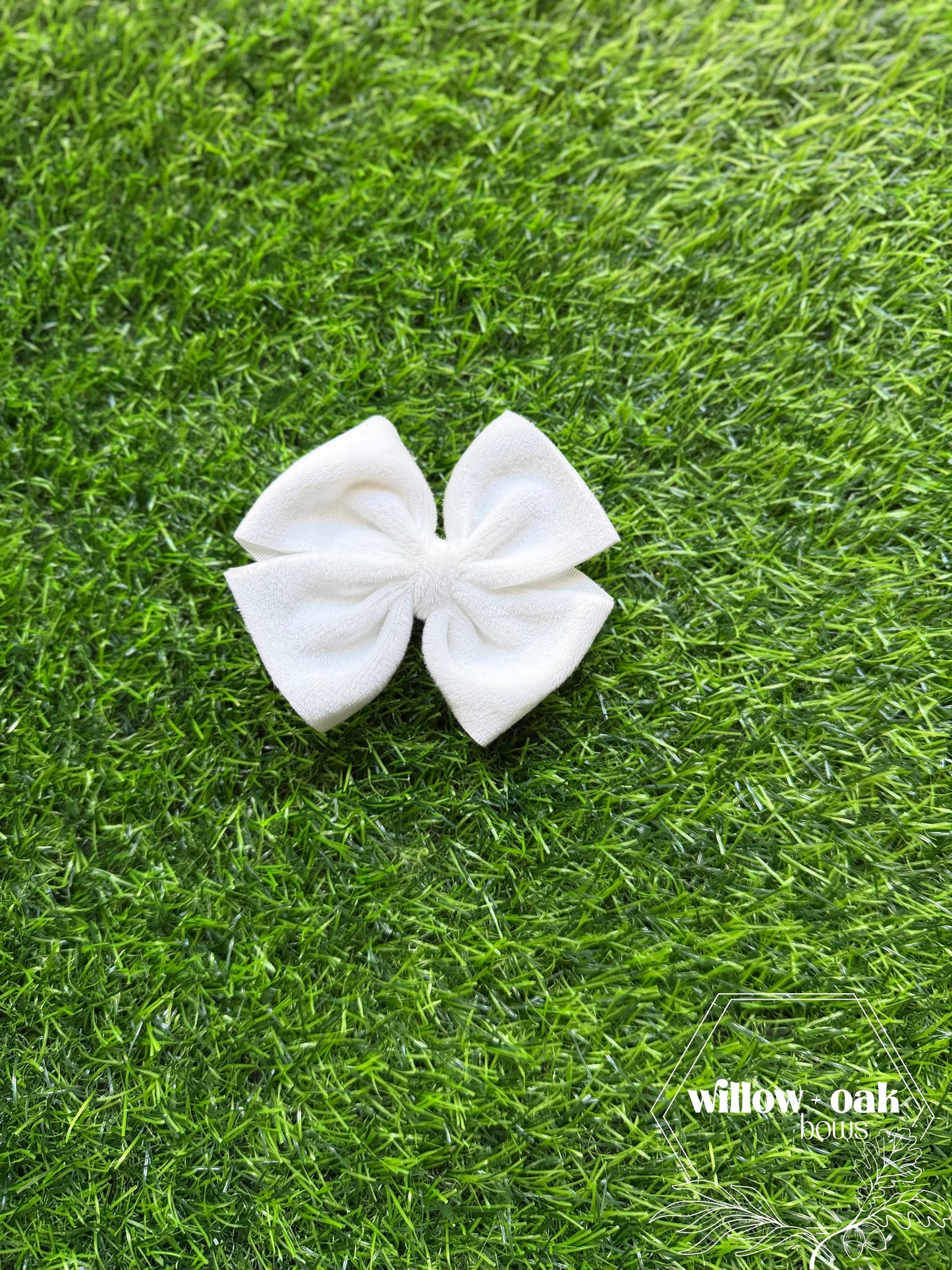 white plush