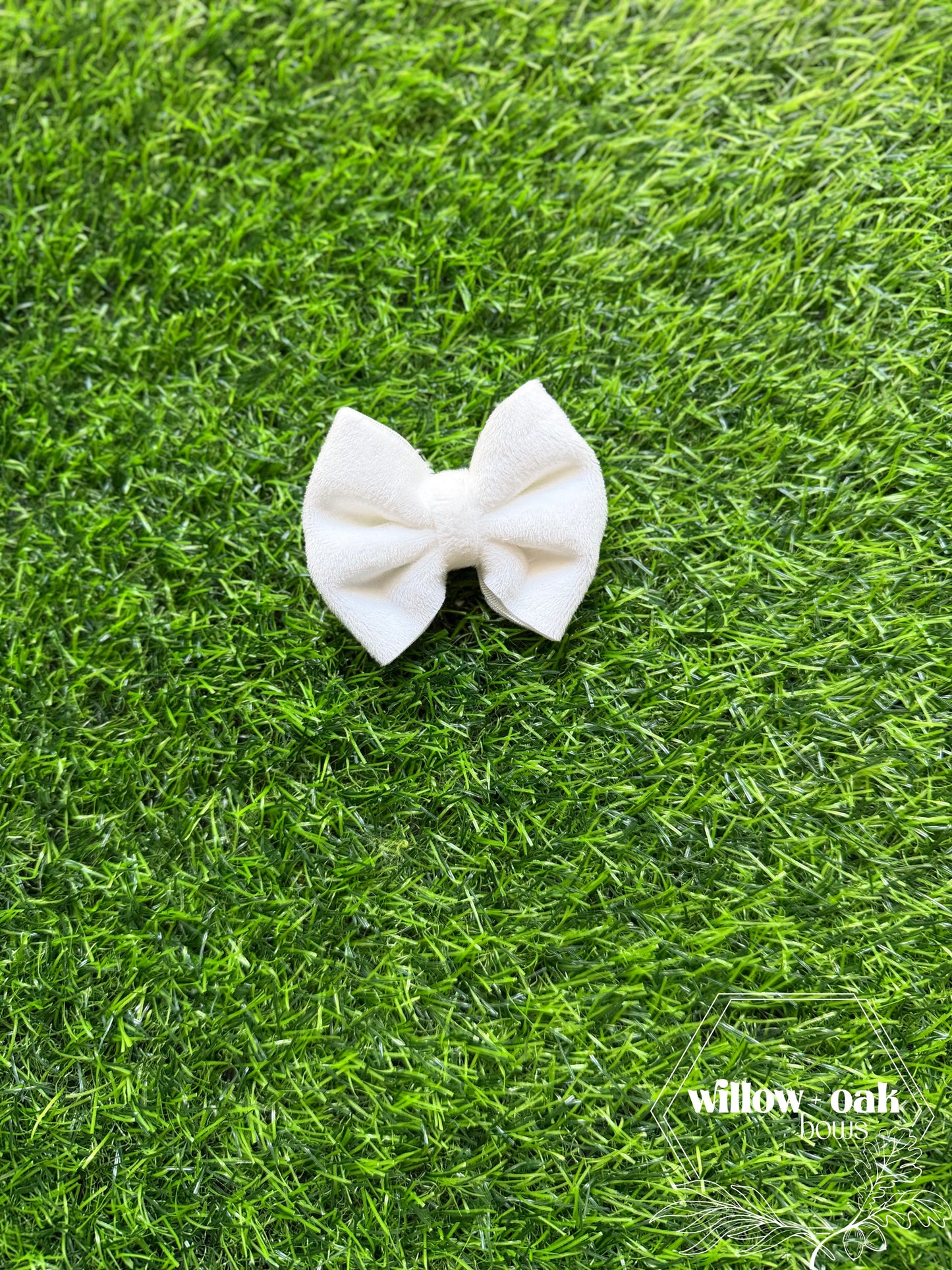 white plush
