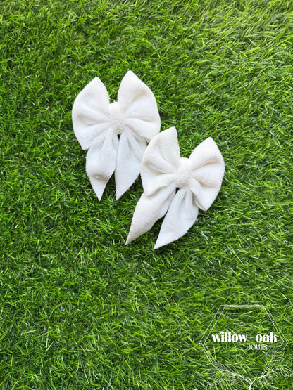 white plush