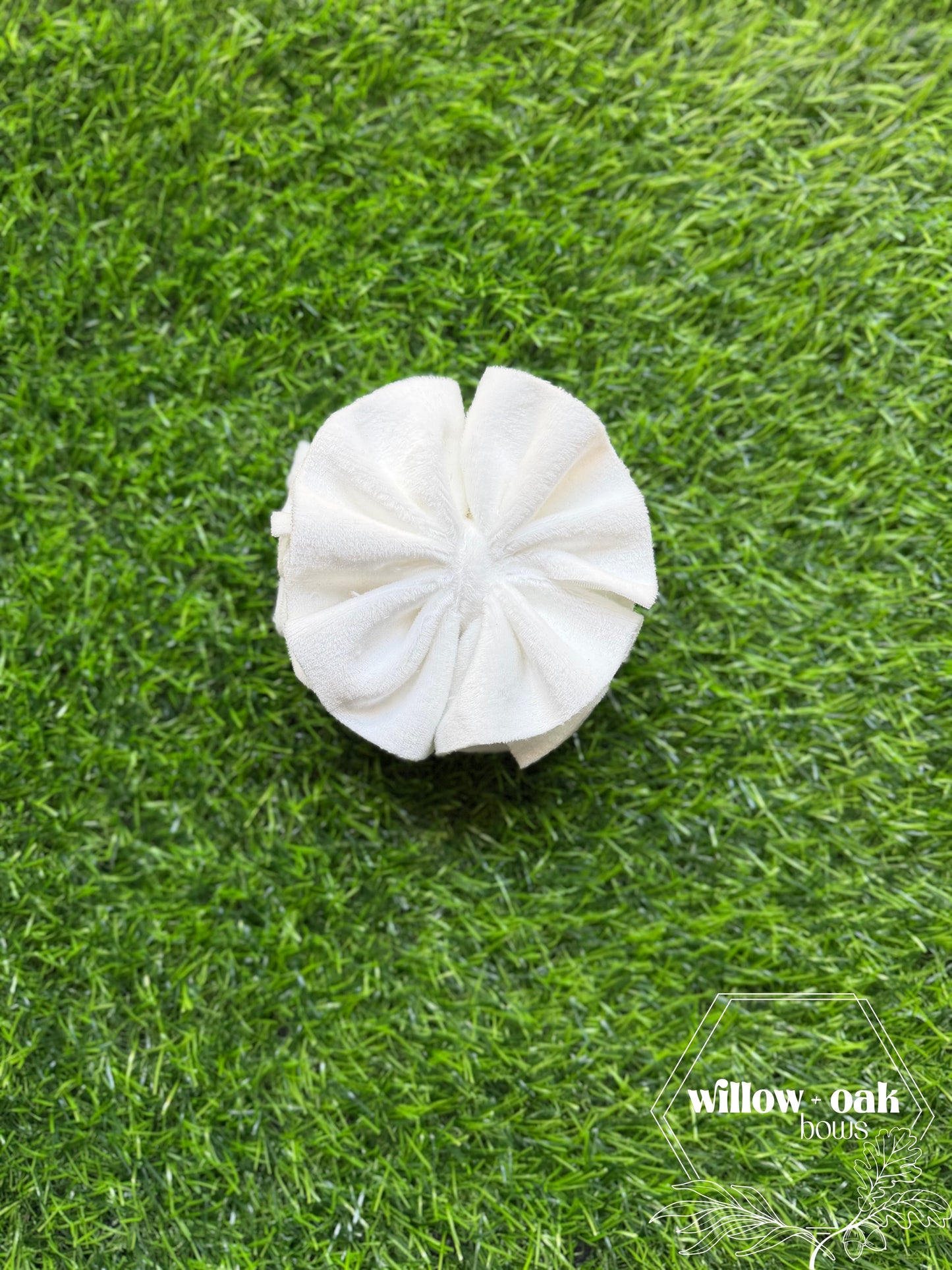 white plush