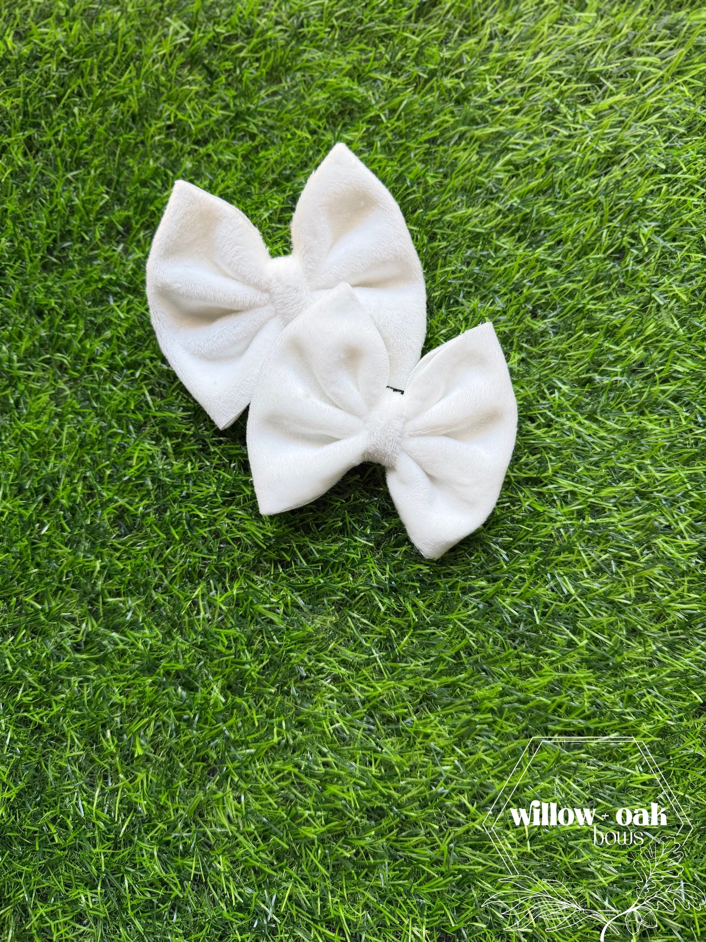 white plush