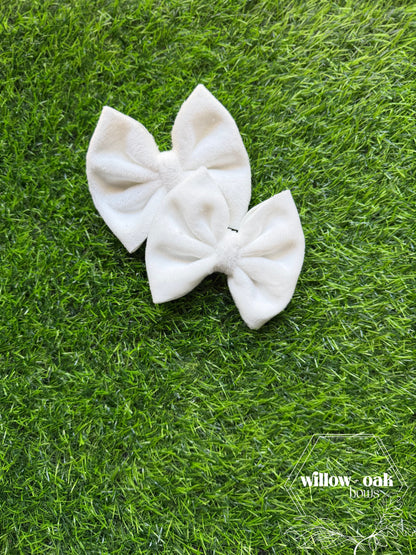 white plush