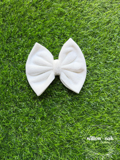white plush