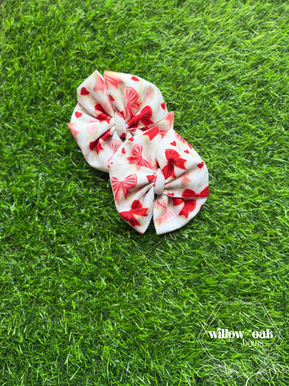 bow hearts