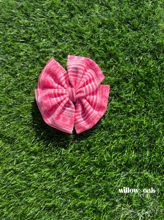 pink vday stripe