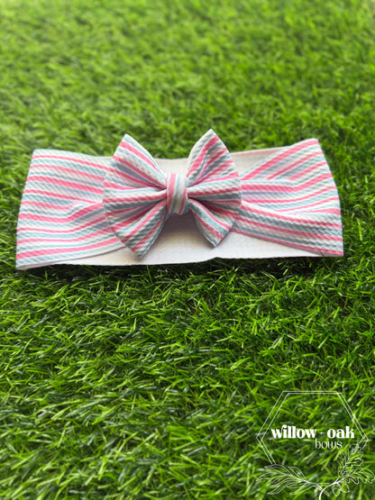 newborn stripes headwrap