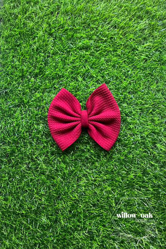 deep red