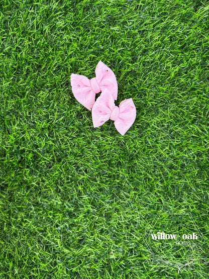 light pink eyelet
