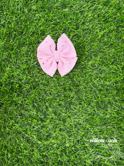 light pink eyelet