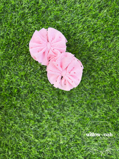 light pink eyelet