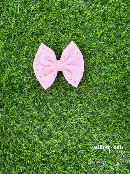 light pink eyelet