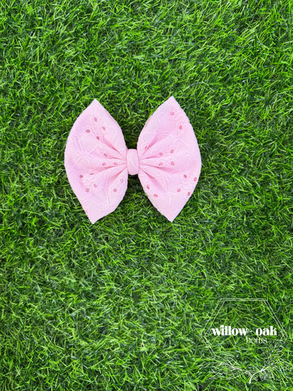 light pink eyelet