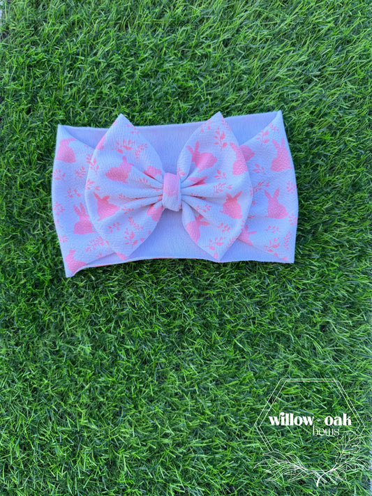 pink bunny headwrap