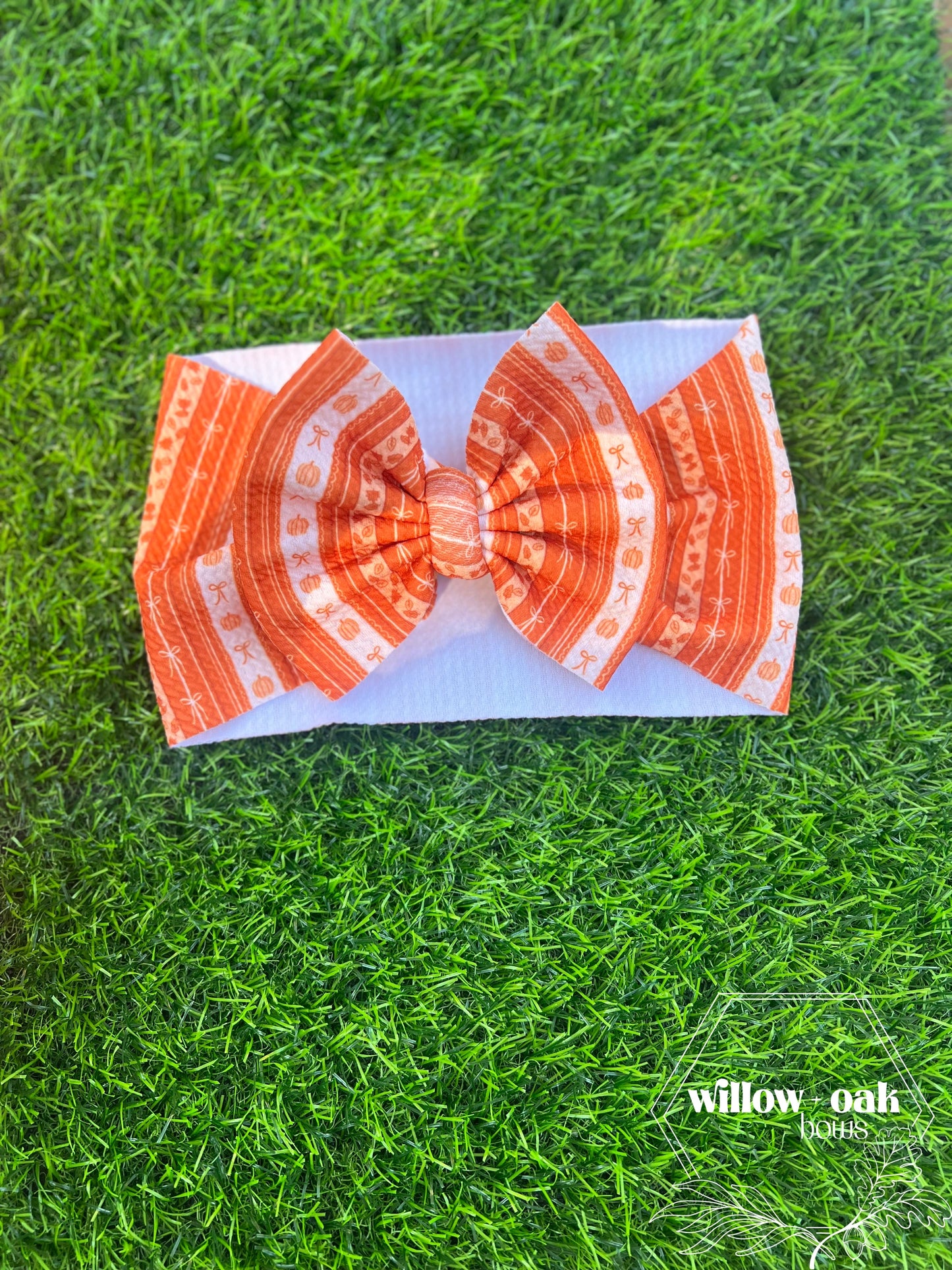 fall stripes headwrap