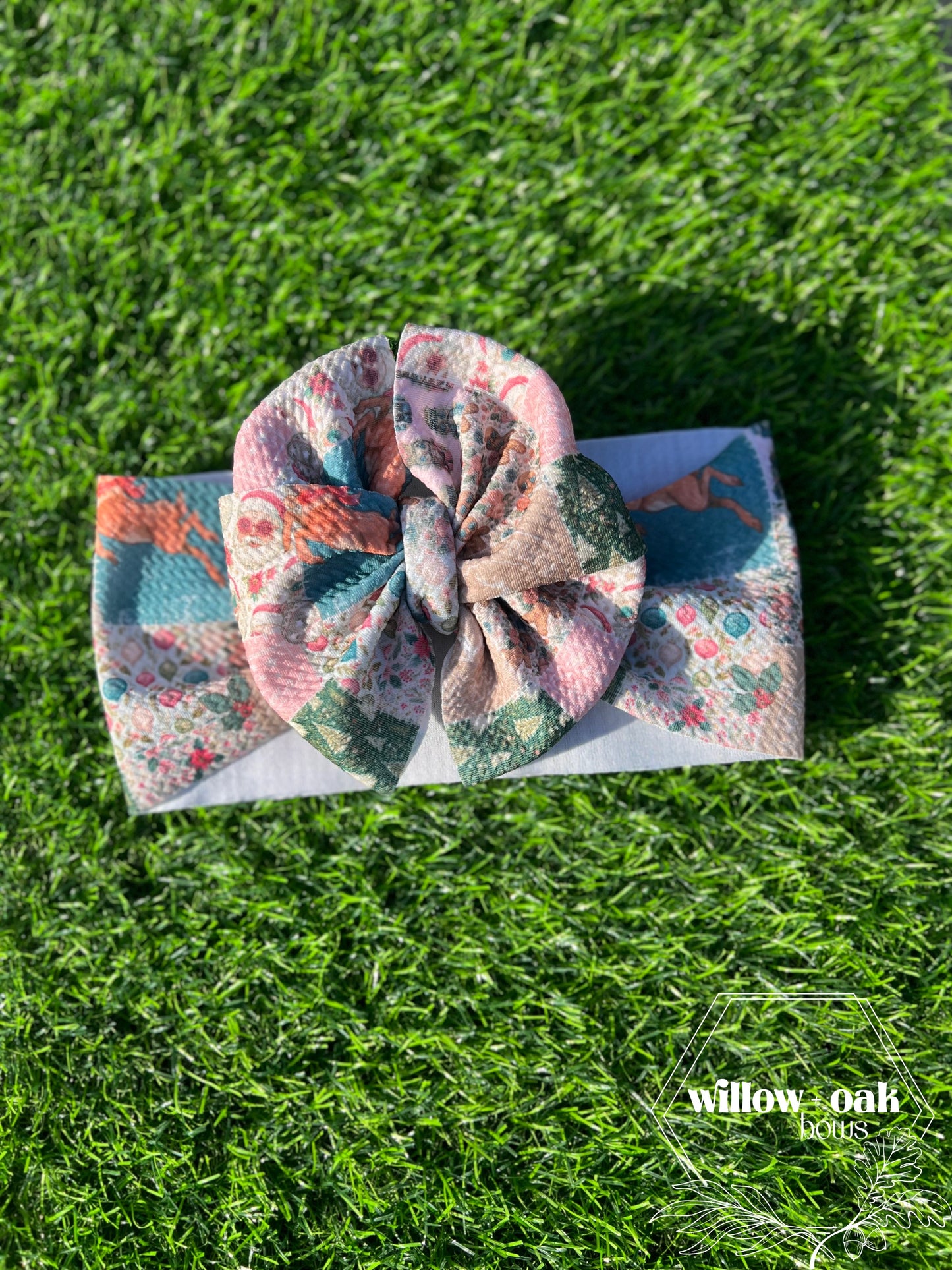 vintage/retro christmas headwrap
