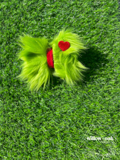 green guy fur