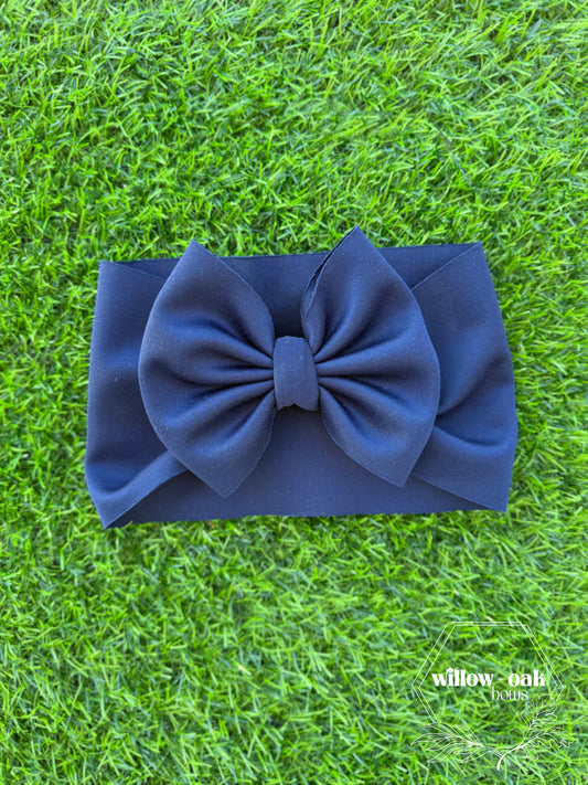 navy headwrap
