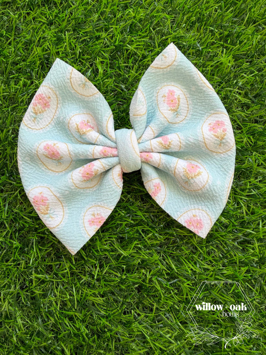 vintage floral frame
