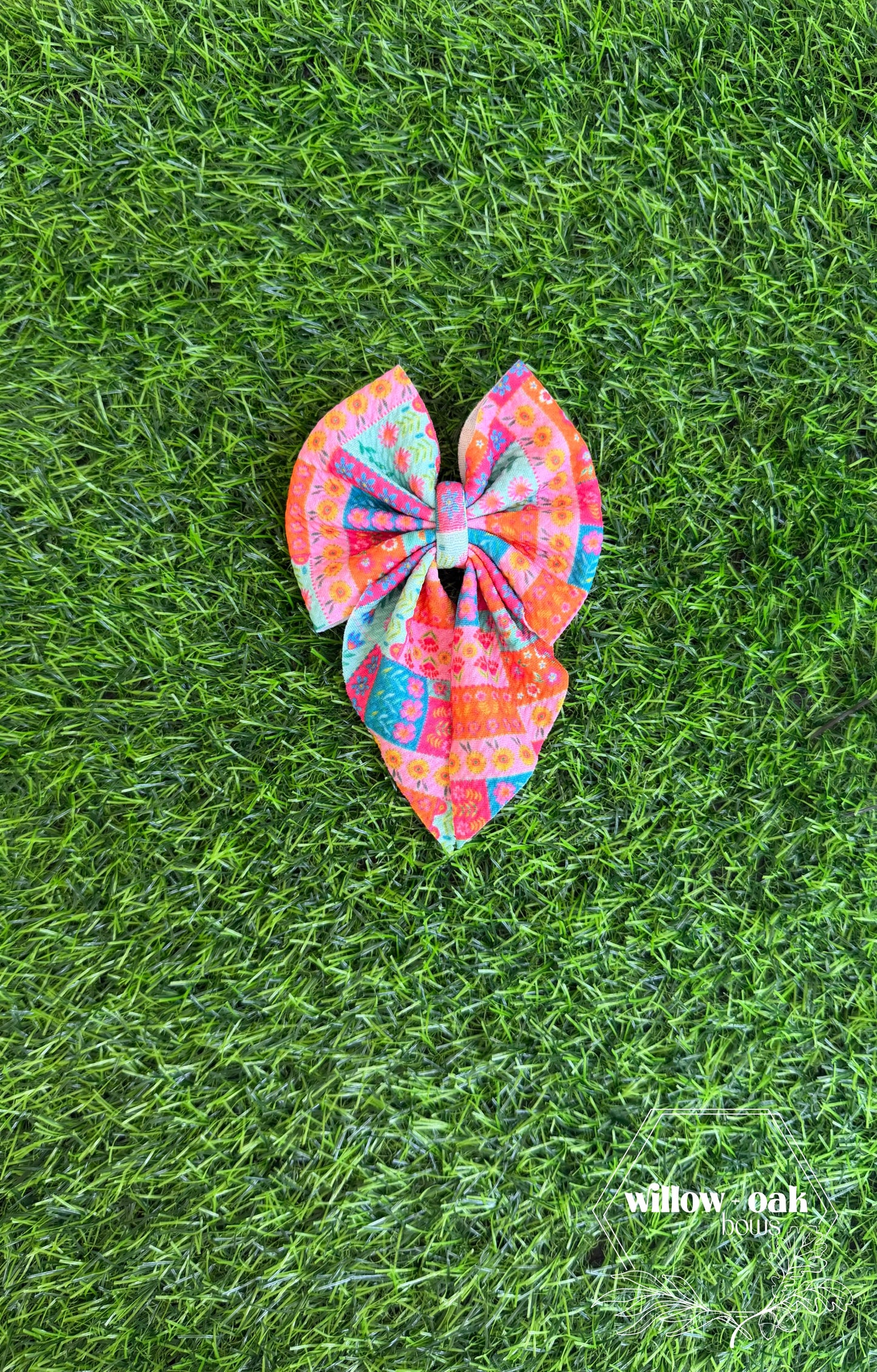 floral patchwork