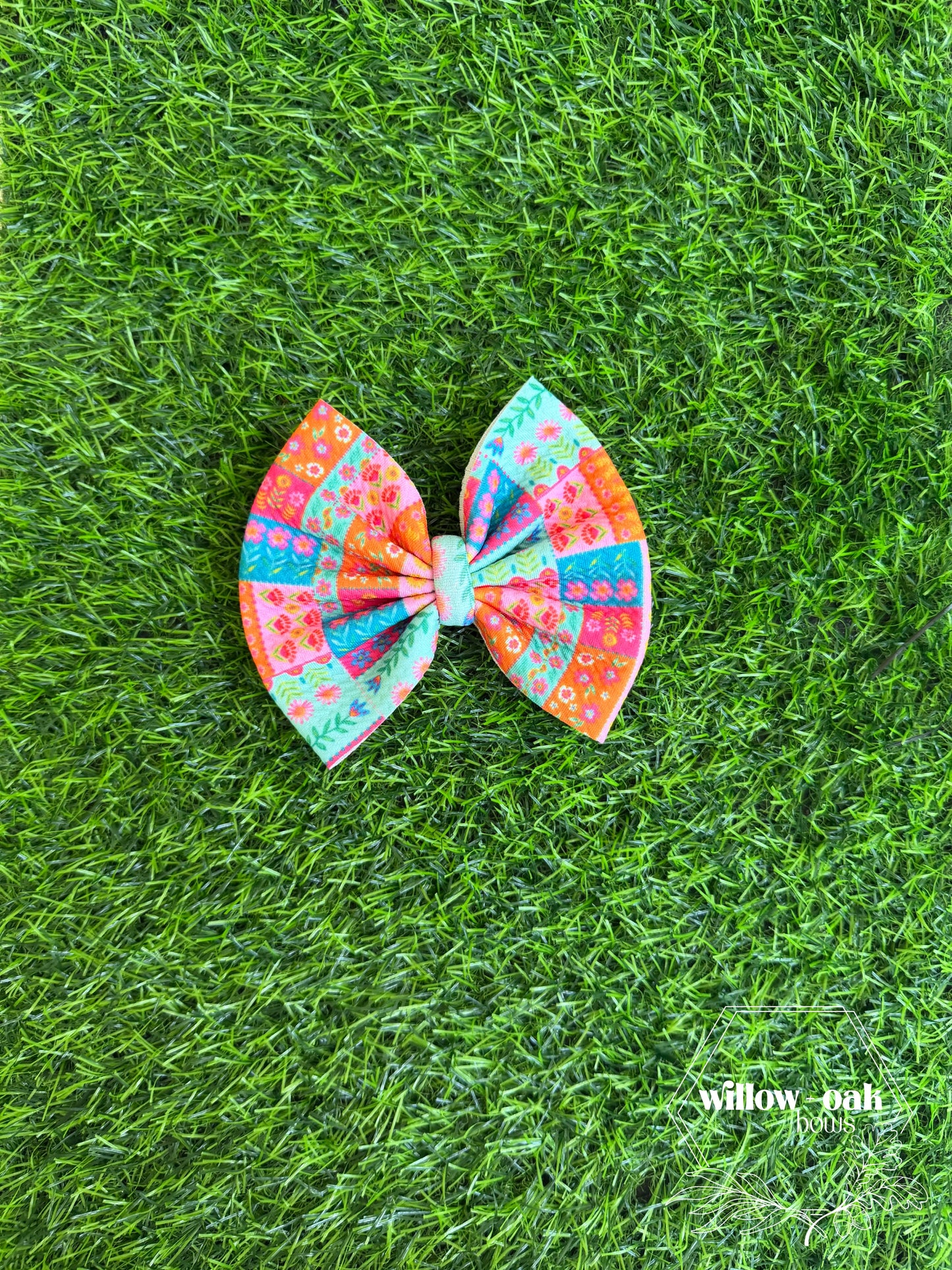 floral patchwork