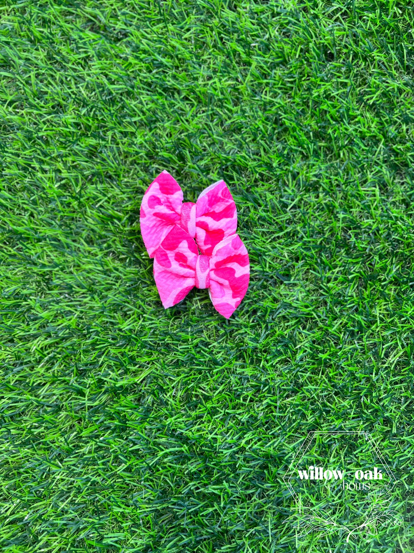 pink camo bows