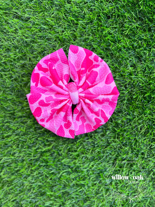 pink camo bows